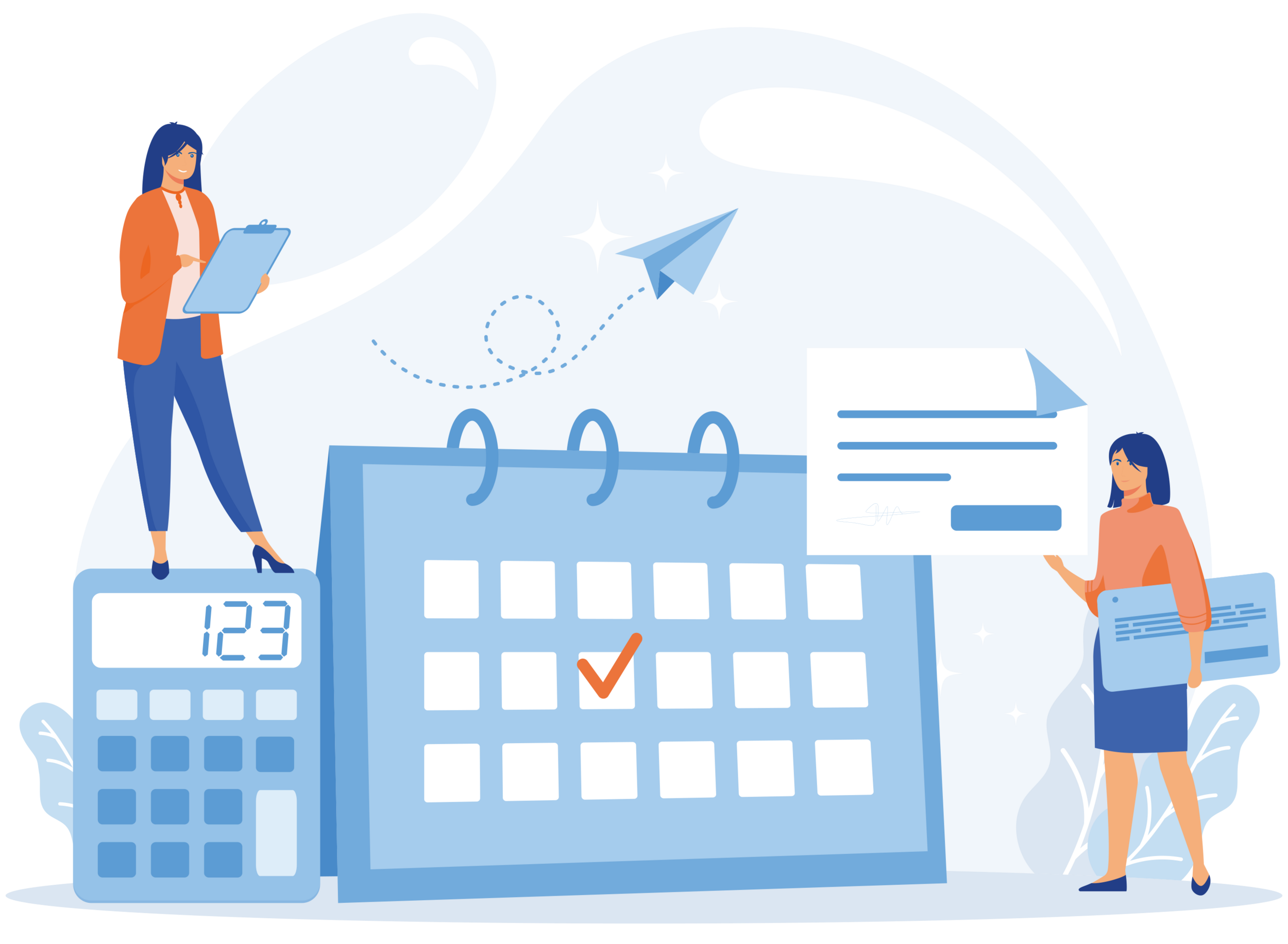 Illustration Calander.